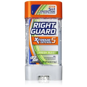 Right Guard Xtreme Defense 5 Fresh Blast Gel  113 Gr