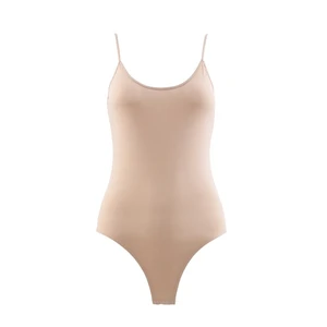 BLACKSPADE 1980 BAYAN ESSENTİAL İNCE ASKILI TEN ÇITÇITLI BODY