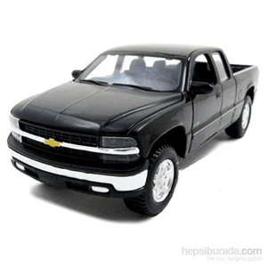 Maisto Chevrolet Silverado Model Araba 1:24 Special Edition Siyah