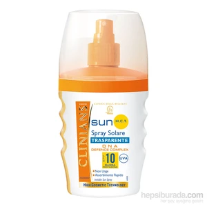 Transparan Sprey Güneş Sütü Spf 10