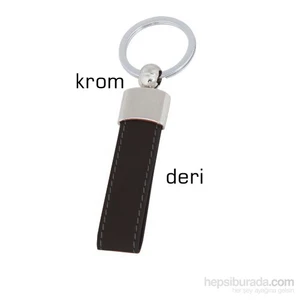 new life promosyon nl Deri + Krom Anahtarlık 248801