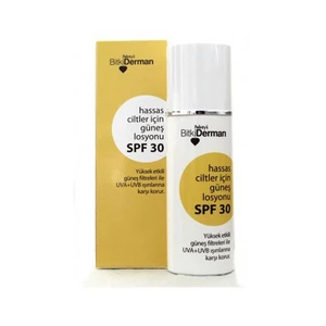 Bitki Derman Hassas Ciltler İçin Güneş Losyonu Spf30