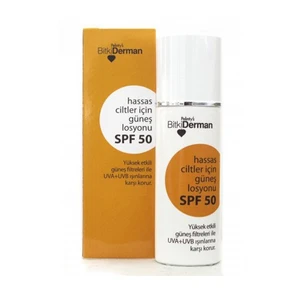Bitki Derman Hassas Ciltler İçin Güneş Losyonu Spf50