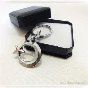 Ay-yıldız 3D Metal Anahtarlık 8560