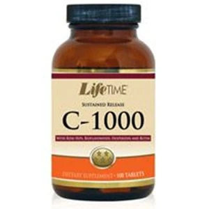 Life Time Q-C-1000 Timed Release with Rose Hips Tablets