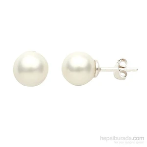 Silver & Silver Majorca Doğal İnci Küpe