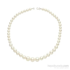 Silver & Silver Majorca Doğal İnci Kolye