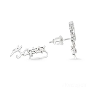 Altınsepeti Gümüş Atatürk İmzası Küpe G57kp