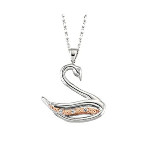 Pırlanta Kuğu Kolye GMY053