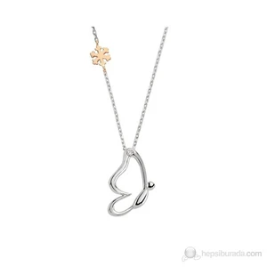 Pırlanta Şans Kelebeğim Kolye GMY057