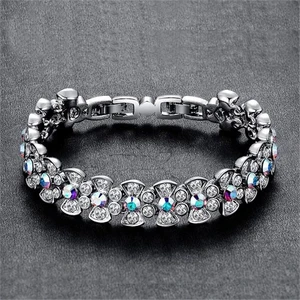 Swarovski® Taşlı Geniş Bileklik