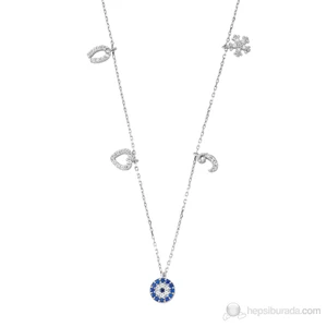 Silver & Silver Şans Kolyesi