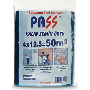 Kalın Koruma Örtü Naylon 50 m2 (4 mt x 12.5 mt)