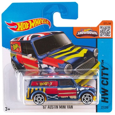 Hot wheels 67 sales austin mini van