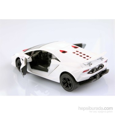 Beyaz Lamborghini Sesto Elemento 1/38 Çek Bırak Die-Cast Fiyatı