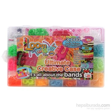 Loom Twister Large Set / 3000 Parça ( 500 Tane Bant Hediye Fiyatı