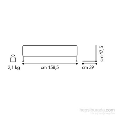 Yatak Bariyeri 150 Cm