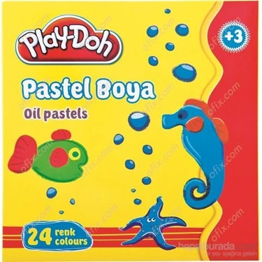 Play-Doh 24 Renk Pastel