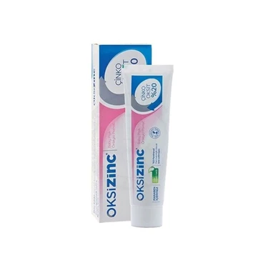 Oksizinc Bebek Pişik Önleyici Pomat %20 Çinko Oksit 100 gr Parabensiz Hassas Cilt