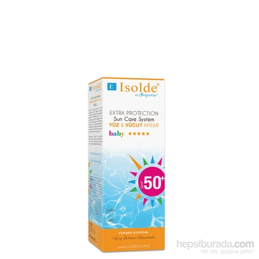 Zigavus Isolde Baby Güneş Koruyucu Krem 50+ SPF Hassas Ciltler İçin Onarıcı 100