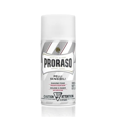 Proraso Yeşil Çay Ve Yulaf Özlü Tıraş Köpüğü 300 ml Hassas Ciltler İçin Yatıştırıcı