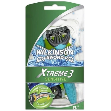 Wilkinson Xtreme3 Sensitive Kullan-At Tıraş Bıçağı