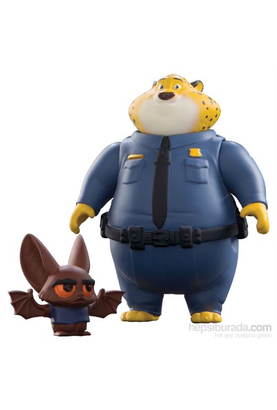 Zootropolis Figürler 2Li Paket Mchorn & Safety Squirrel