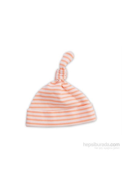 Baby Cornerçizgili Kukuleta Şapka
