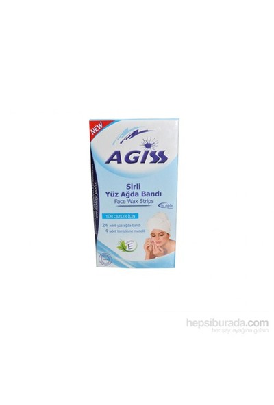 Agiss Sirli Tüm Ciltler İçin Yüz Ağda Bandı