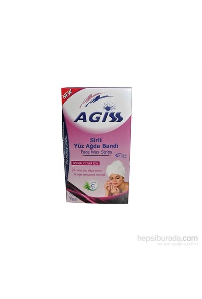 Agiss Sirli Normal Ciltler İçin Yüz Ağda Bandı