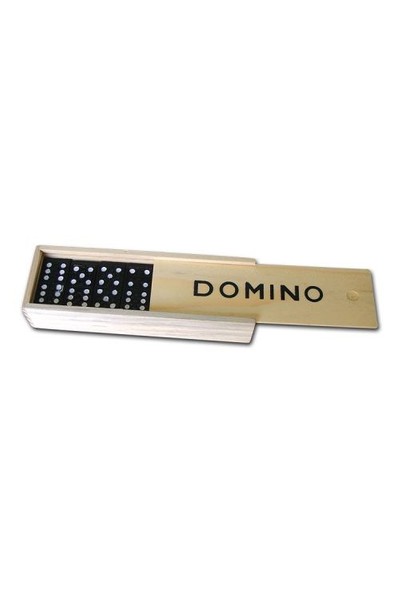 Domino Oyunu - Ahşap Saklama Kaplı
