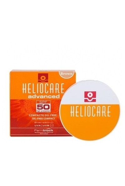 Heliocare Advanced Compact Oil Free Spf 50 10 Gr ( Brown Kahveren