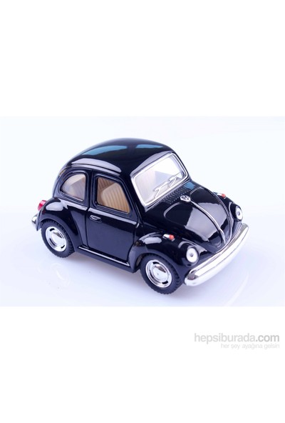 Diecast 1967 Volkswagen Classical Beetle Die Cast Çek Bırak Model Araba