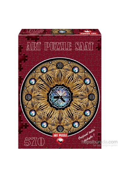 Art Puzzle 570 Parçalık Saat Dore
