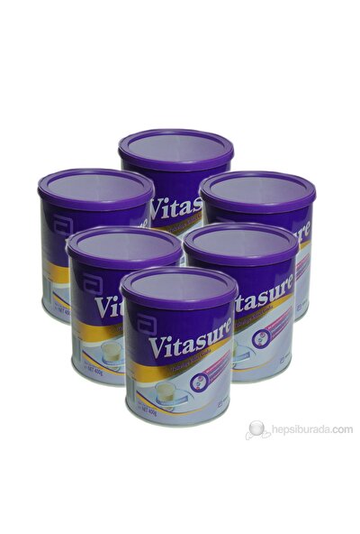 Vitasure Vanilya Aromalı Takviye Edici Gıda 400 gr - 6'lı