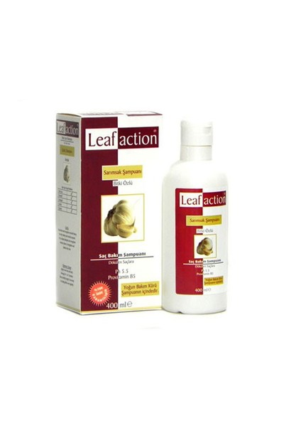 Leaf Action Sarımsak Şampuanı