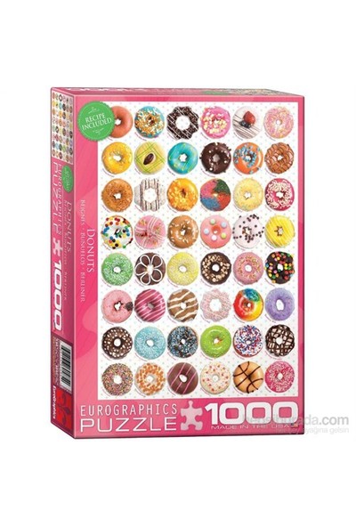 Eurographics Puzzle 1000 Parça Donut Tops
