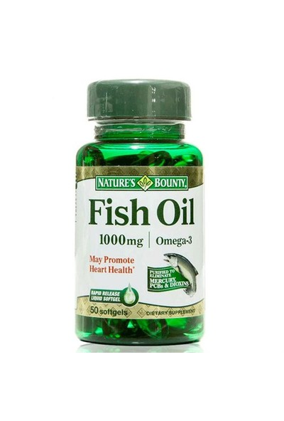 Nature's Bounty Fish Oil 1000 Mg 50 Kapsül