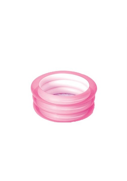 Pembe Renkli 3 Bölme Çocuk Havuzu