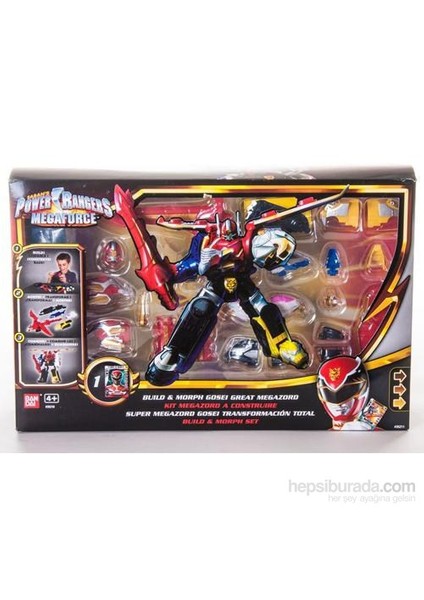 Power Rangers Build & Morph Set (BPR35210) modelleri