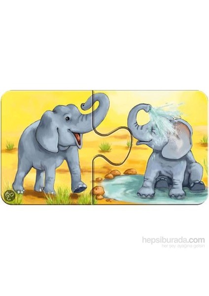 Puzzle / Hayvanlar 9x2 Parça