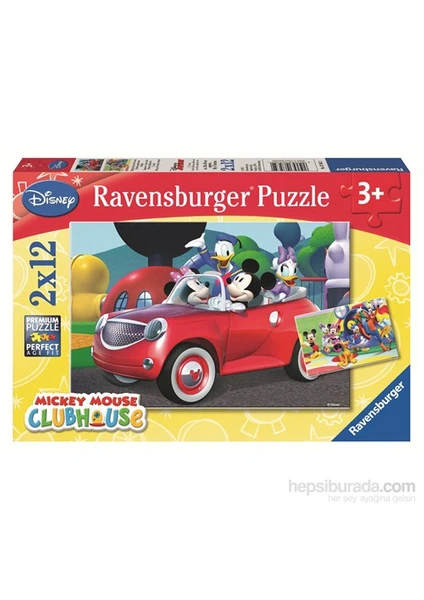 WD Mickey - 12X2p Puzzle