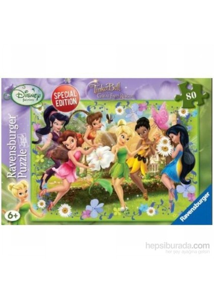 Puzzle / Fairies 80 Parça