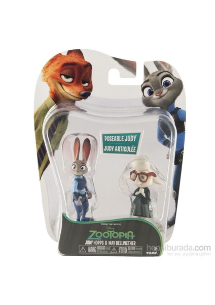 Zootropolis Figürler 2Li Paket Nick & Finnick