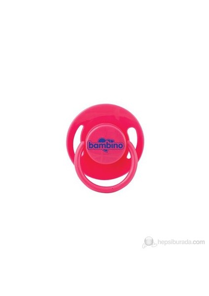 Yalancı Emzik Silikon Uçlu No:3 - Pembe 0-6 Ay