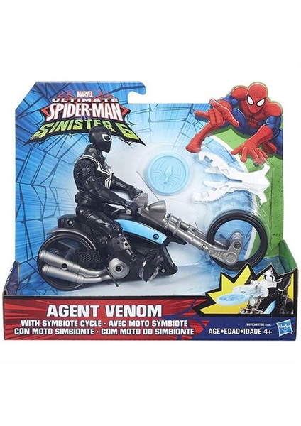 Web City Agent Venom Araç Ve Figür Set