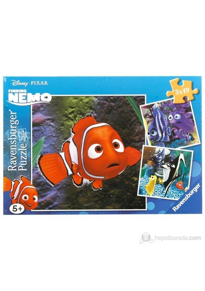 Wd Finding Nemo Akvaryum 3x49 Parçalı