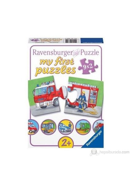 İlk Puzzle Araçlar 9x2p PUZZLE