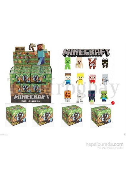 Giochi Preziosi Minecraft Sürpriz Mini Figür 2 Cm