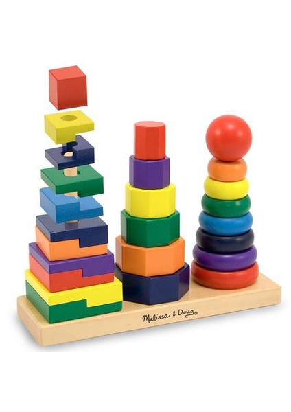 Ahşap Geometrik Kuleler